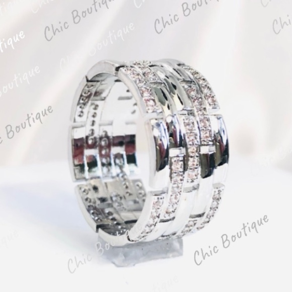 (672) 3 cttw Round cut 14k Gold Diamond Ring